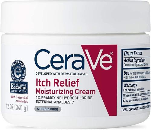 Cerave Itch Relief Moisturizing Cream Crema Hidratante 340g