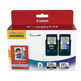 Pack De Cartuchos Canon 240 Cl 241 Alta Capacidad Originales