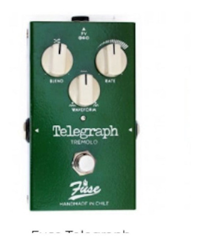 Fuser Electronics Pedal De Efecto Telegraph Tremolo 