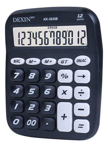 Mini Calculadora De Contabilidad Portátil De 12 Dígitos