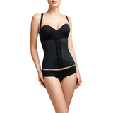 Squeem Chaleco De Busto Abierto Seductive Para Mujer, Negro.