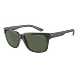 Lentes De Sol Ax4026s Verde Oscuro Polarizado Armani Exchang