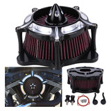 Cnc Turbine Spike Air Cleaner Intake Filter For Harley S Aam