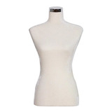 Exhibidor Torso Dama Sin Base Blanco Maniqui