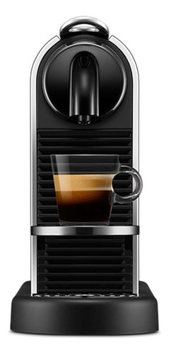 Cafetera Nespresso Citiz Platinum Automatic D140 Plata Color Plateado