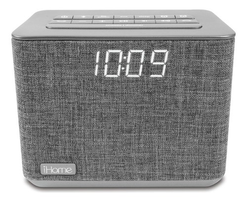 Ihome Ibt232 Radio Fm Y Reloj, Con Alarma, Dual, Con Blueto.