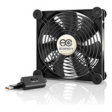 Ventilador Usb Silencioso Ac Infinity Multifan S4 (140 Mm),