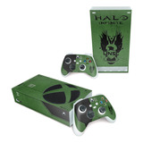 Skin Para Xbox Series S Adesivo Horizontal - Modelo 107