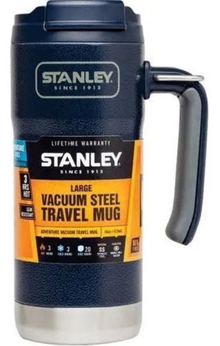 Stanley Adventure Vacuum Travel Mug Azul