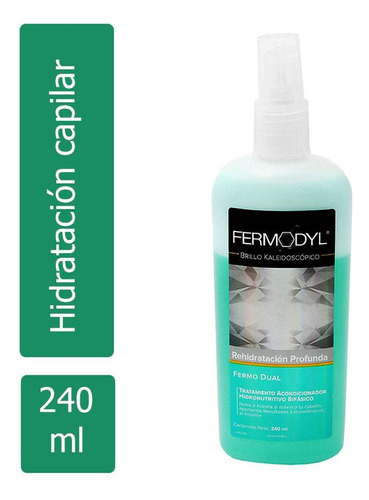 Tratamiento Capilar Bifásico Fermodyl Fermodual Rehidratación Profunda 240ml