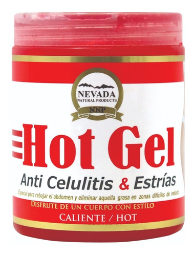 Gel Reductor Caliente Nevada - mL a $55