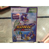 Jogo Xbox 360 - Sonic Free Riders Novo Lacrado