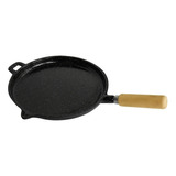 Plancha Para Bifes Bifera Lisa Fundicion Enlozada N2 24.5 Cm