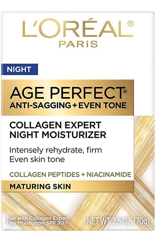 L'oreal Paris Age Perfect Collagen-crema Hidratante Nocturna