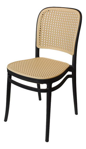 Silla Thonet Pp Black Diseño Moderno Living Comedor