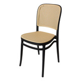 Silla Thonet Pp Black Diseño Moderno Living Comedor