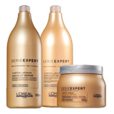 Kit Loreal Cortex Lipidium Shampoo, Condicionador E Mascara
