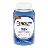 Suplemento Multivitamínico Centrum Men 200 Comprimidos