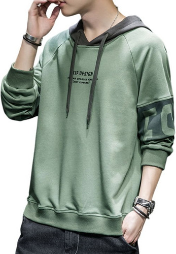 Sudadera Casual Y Moda Calientita Hoodie Con Capucha Hombre