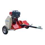 Roçadeira P/ Vegetação 95cm Desenvolvida Para Quadriciclo Com Motor Independente A Gasolina De 15hp 420cc 4t - Moldemaq 