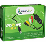 Kit Convertidor De Vhs A Dvd - Pc Y Mac - Usb, Software,