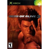 Dead Or Alive 3 Xbox Clásico Físico
