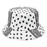 Sombrero De Pescador Plegable Reversible Para Hombres, Mujer