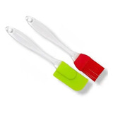 Set Espatula Y Pincel De Silicona Para Cocina Y Reposteria