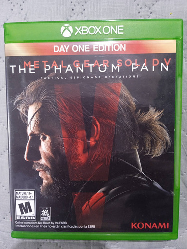 Metal Gear Solid 5 The Phamtom Pain Day One Edition Xbox One