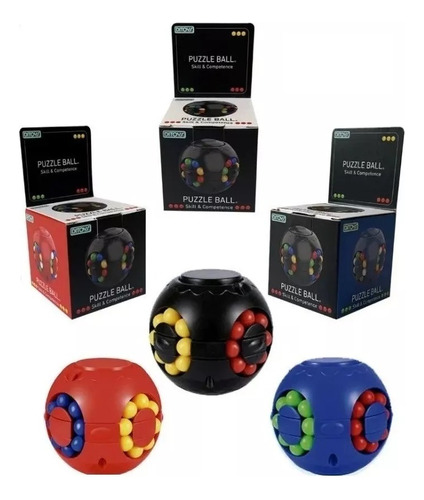Nuevo Puzzle Ball Cubo Magico Habilidad Ingenio Ditoys Juego