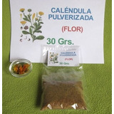 Calendula Organica Pulverizada, 30 Grs, Flor Seca
