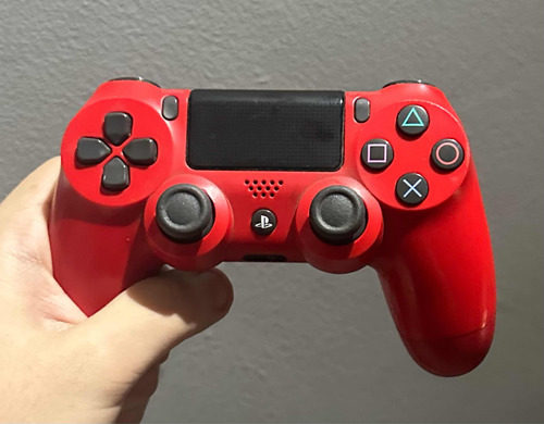 Controle Vermelho Ps4 Original