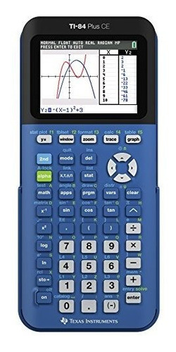 Calculadora Gráfica Texas Instruments Ti-84 Plus Ce Blueberr