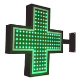 Cartel Cruz Led Farmacia 50x50cm Doblefaz- Luminosos- Led