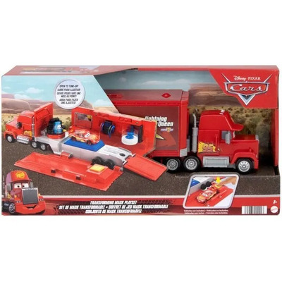 Cars - Set De Mack Transformable - 33 Cm Largo - Mattel - Color Rojo | Envío gratis