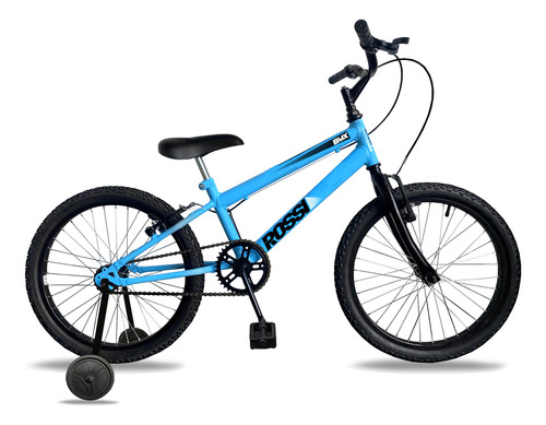 Bicicleta Infantil Aro 20 + Rodinha Masculina Passeio Cross 