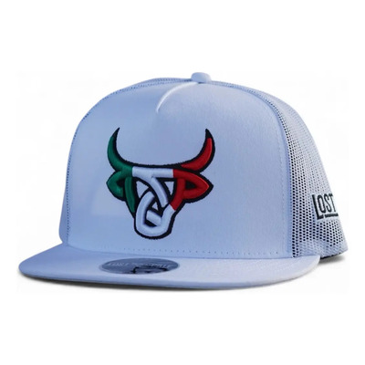 Gorra Lost Calf Mexican Colors \u002F Western\u002F Vaquero Color Blanco Diseño De La Tela Lisa Talla Un | Envío gratis