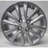 Llanta Aleacion Toyota Etios R15 4x100 Gris Cavallino.