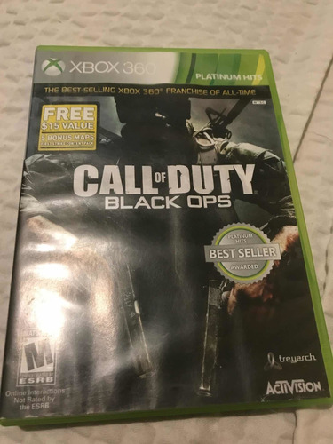 Call Of Duty Black Ops X Box 360