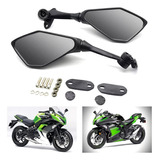 2x Espejo Retrovisor De Motocicleta Para Kawasaki Ninja 400