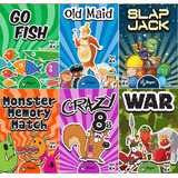 Juegos De Cartas Regal Games Para Niños: Go Fish, Crazy 8's,