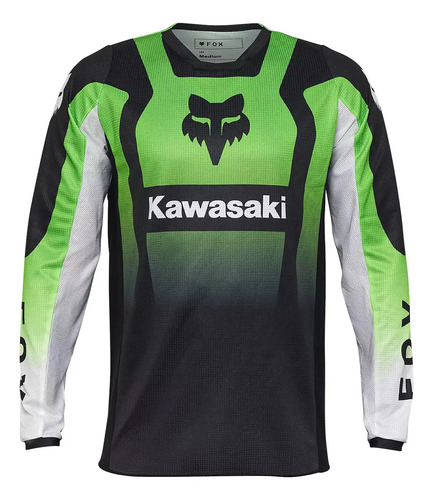 Jersey Fox 180 Kawasaki Moto Bici Enduro Bmx Mx Downhill | Envío gratis