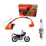 Kit Bobina Bujia Ferrazzi Competicion Yamaha Ybr 125 Gaona