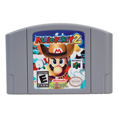 Mario Party 2 Nintendo 64 Juego Físico Multijugador Estándar USA | Envío gratis