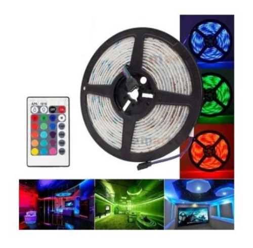  Tira De Led Rgb 3528 Exterior De 5m Envio Gratis