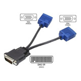 Cabo Molex Dms-59 Dual Vga Y-split Dell 0g9438 Dual Monitor