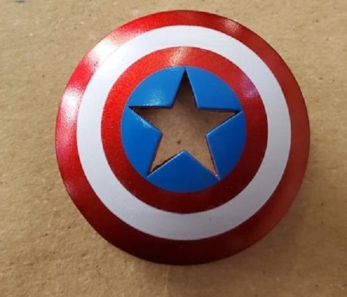 Emblema Para Boton De Encendido Capitan America Foto 2