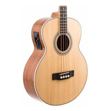 Bajo Acustico Leonard Lb-429e N Tapa Pino C/eq. 4 Bandas