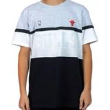 Camiseta Nba Especial Chicago Bulls Preta Cinza Branca