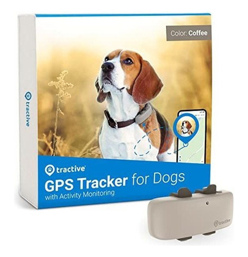 Gps Tractive Para Perros - Resistente Al Agua, Ubicac